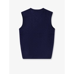 Wool and cashmere vest