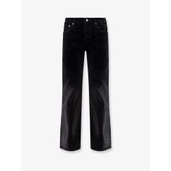 Skinny flare velvet trousers