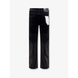 Skinny flare velvet trousers
