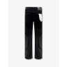 Skinny flare velvet trousers