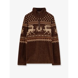 Fleece fabric sweater