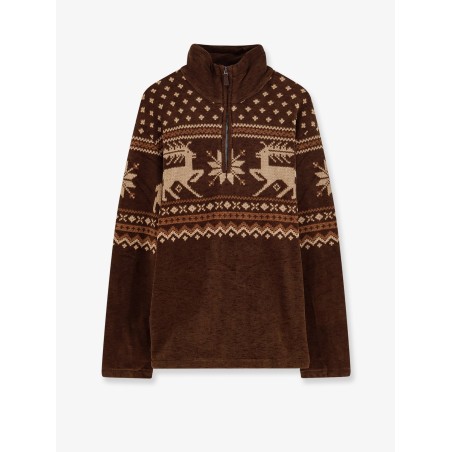 Fleece fabric sweater