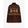 Fleece fabric sweater
