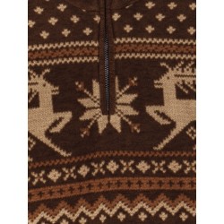 Fleece fabric sweater