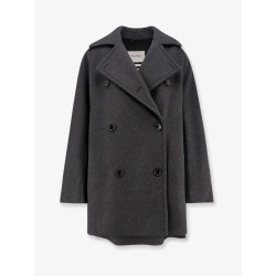 Asturie1234 oversize virgin wool and cashmere coat