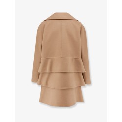 Asturie1234 oversize virgin wool and cashmere coat