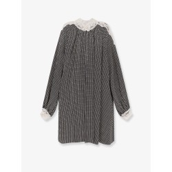 Biologic silk mini dress