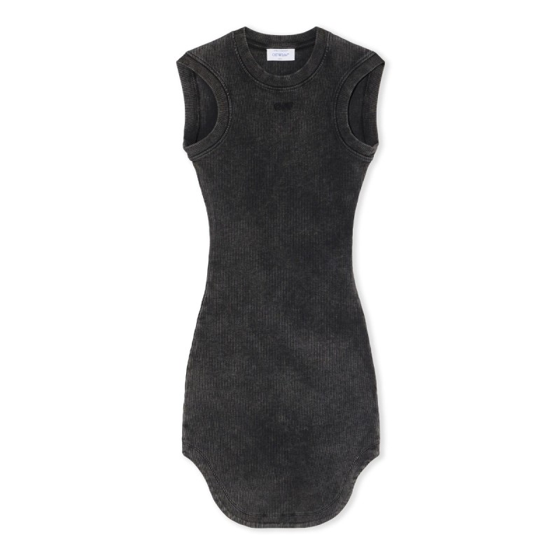 MINI DRESS "OFF STAMP"