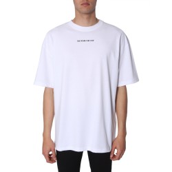 T-SHIRT CON LOGO E STAMPA BOWIE