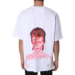 T-SHIRT CON LOGO E STAMPA BOWIE