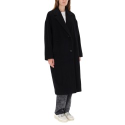 SINGLE-BREASTED COAT "COCOON"