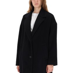 SINGLE-BREASTED COAT "COCOON"