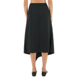WOOL "WRAPPED" SKIRT