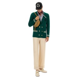 COTTON AND WOOL JACKET