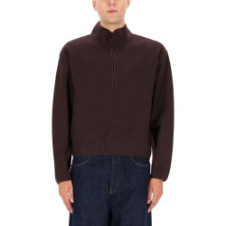 HALF ZIPPER SWEATSHIRT