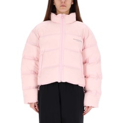 CROPPED JACKET WITH LOGO