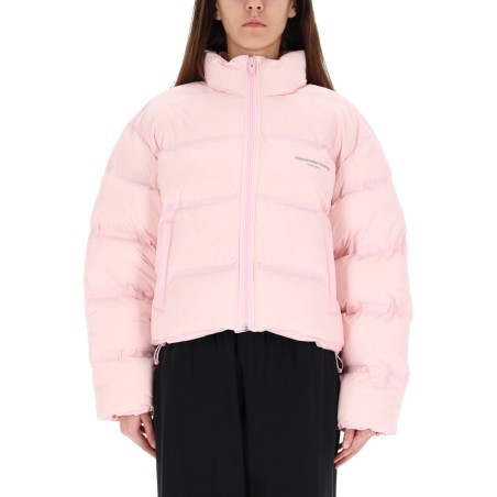 CROPPED JACKET WITH LOGO