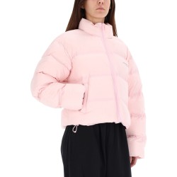 CROPPED JACKET WITH LOGO