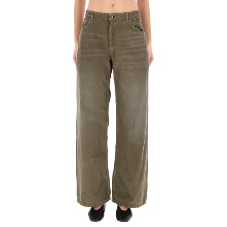 "WIDER" VELVET PANTS