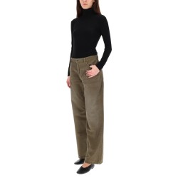 "WIDER" VELVET PANTS