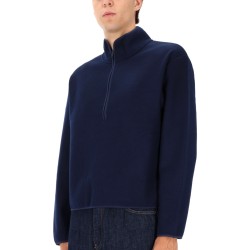 HALF ZIPPER SWEATSHIRT