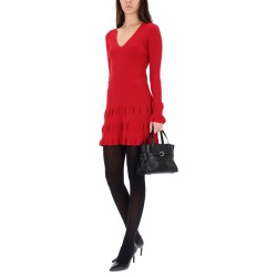 MINI DRESS WITH RUFFLES