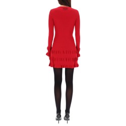 MINI DRESS WITH RUFFLES