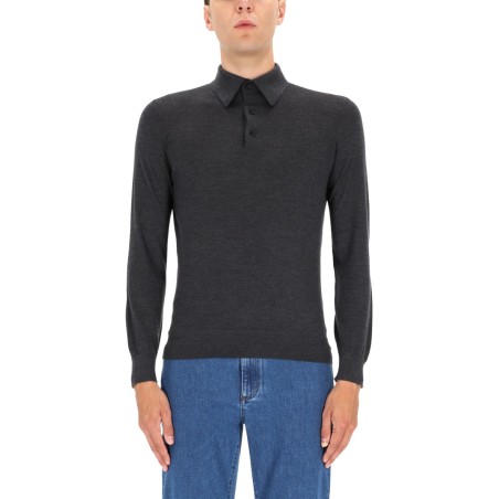 CASHMERE POLO SHIRT
