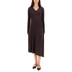 ASYMMETRICAL MIDI DRESS