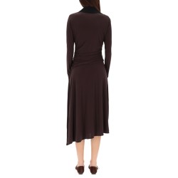 ASYMMETRICAL MIDI DRESS