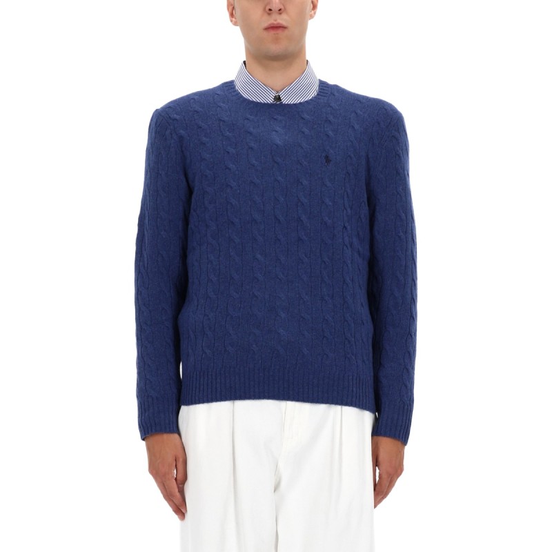 WOOL AND CASHMERE CABLE KNIT SWEATER WOOL AND CASHMERE CABLE KNIT SWEATER