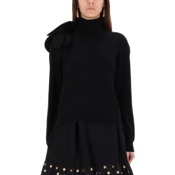 MESH WITH FLOWER DETAIL