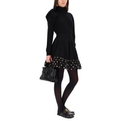 MESH WITH FLOWER DETAIL