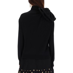 MESH WITH FLOWER DETAIL