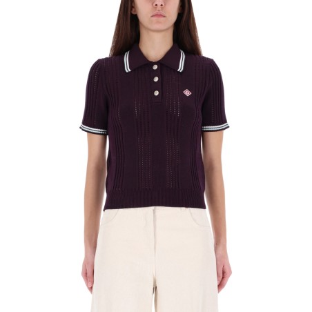 COTTON KNIT POLO SHIRT