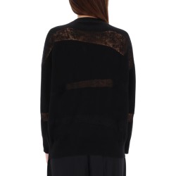 PLATINUM AND MOHAIR KNIT