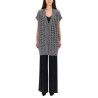 VEST WITH PERFORATED WORKMANSHIP VEST WITH PERFORATED WORKMANSHIP