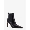 Leather boots with Monili detail on the heel