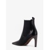 Leather boots with Monili detail on the heel