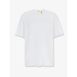 Cotton t-shirt with logo patch on the front