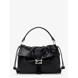 Fendi Flux Maxi Messenger leather crossbody bag