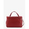 Postina M leather shoulder bag