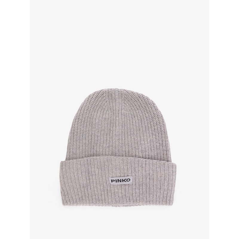 Wool, cashmere and viscose blend hat