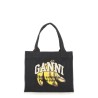 BANANA PRINT LARGE TOTE BAG