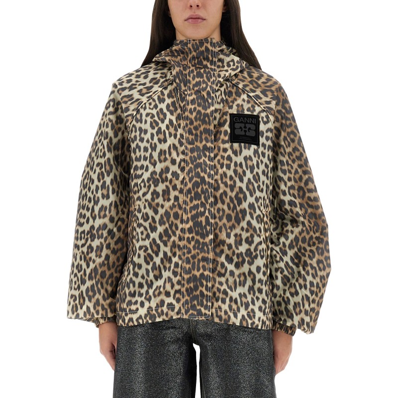 LEOPARD PRINT JACKET