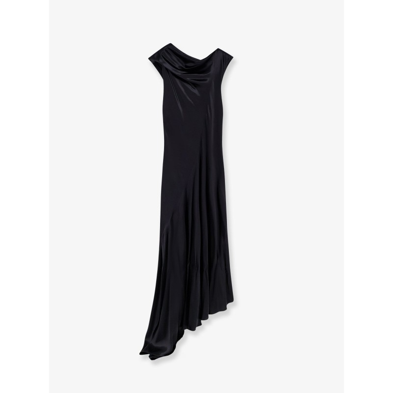 Satin long dress