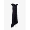 Satin long dress