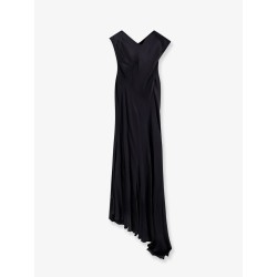 Satin long dress