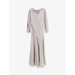 Satin long dress