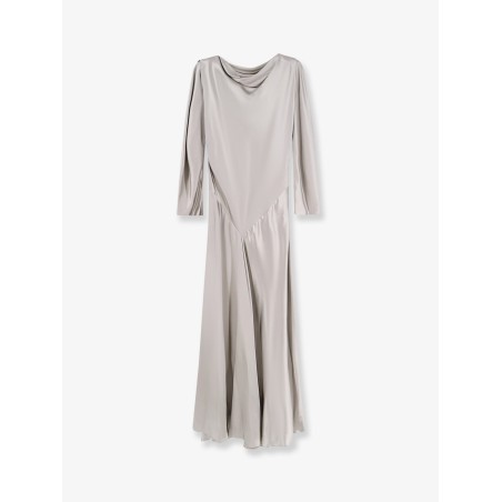 Satin long dress